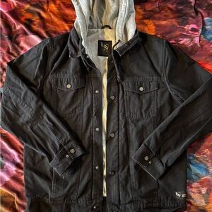 cans hooded coat